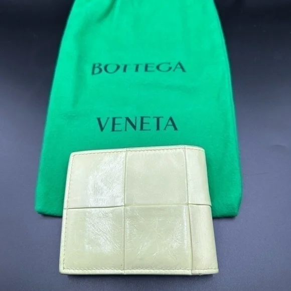 Bottega Veneta Lemon Leather Wallet